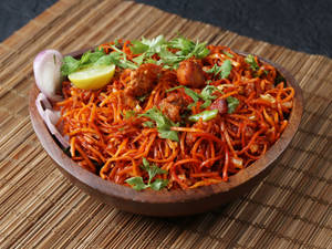 Spicy Schezwan Chicken Noodles