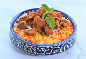 Chicken Kebab Kurkure Masala Biryani
