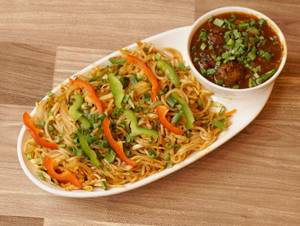 Veg Manchurian Combo
