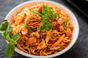Thai Spicy Chicken Noodles