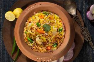 Veg Fired Biryani