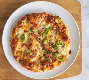 Golden Corn With Mushroom Pizzaa                                                   