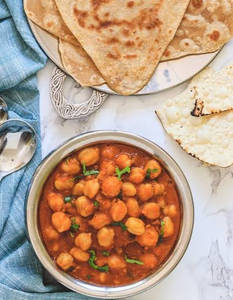 Chole With Paratha