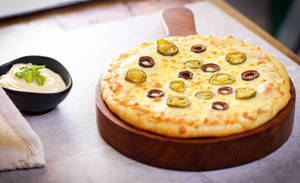 Jalapenos & Olives Pizza