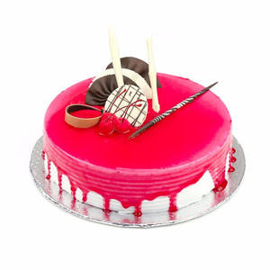 Strawberry Cold Cake