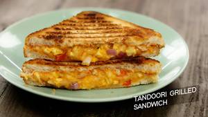 Veg Tandoori Cheese Grilled Sandwich