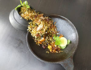 Vegetable Hyderabadi Biryani