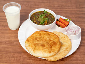 Chole Bhature With Lassi