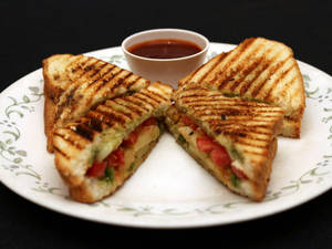 Grilled Vegetable Sandwich