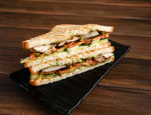 Grilled Classic Chilly Garlic Paneer Sandwich
