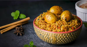 Egg biryani