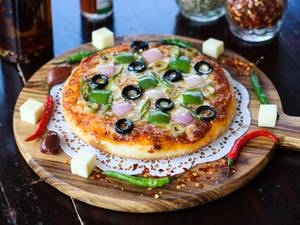 7" Chilli & Olives Pizza