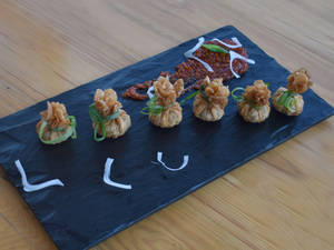 Veg Clear Wonton Soup