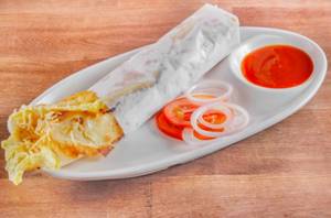 Double Egg Cheese Roll