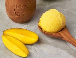 Fresh Ratnagiri Alphonso Mango Ice Cream