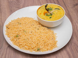 Kadhi Pakoda Rice 