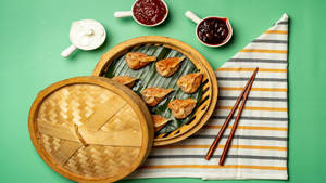 Peri Peri Chicken Momos[8 PIECES]