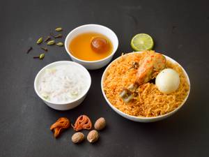 Chicken Biryani + Gulab Jamun