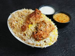 Special Hyderabadi Dum Chicken Biryani