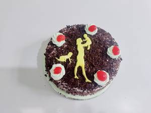 Birthday Special Black Forest Cake (500 Grams)