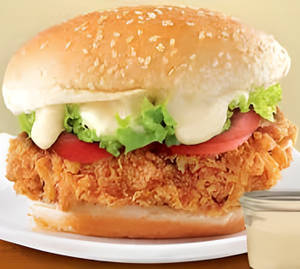 Regular Crispy Chicken Burger