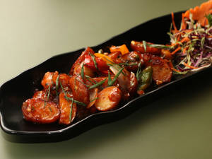 Honey Chilli Potatoes