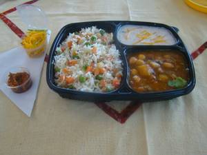 Chole Pulao Raita