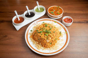 Veg Triple Schezwan Fried Rice