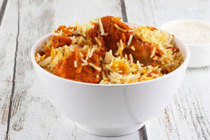 Chicken Biriyani With Chicken Lollipop Combo
