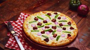 Texas Bbq'ed Pizza