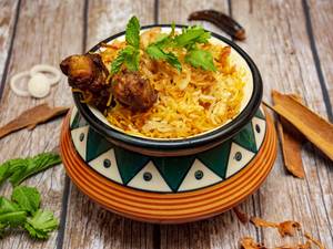 Tandoori Chicken Dum Biryani
