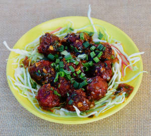 Veg Manchurian Dry