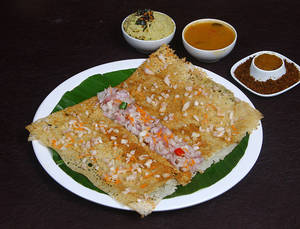 Rava Onion Dosa