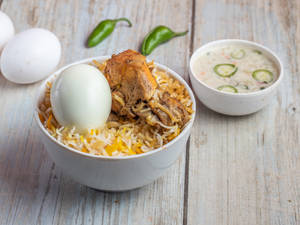 Chicken Leg Dum Biryani