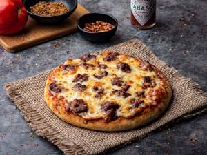 7" Regular Smoke Chicken Pizza