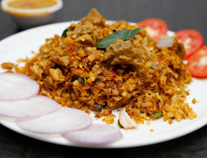 Mutton Kothu Parotta