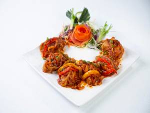Pan Fried 7 Sister Chicken Momo