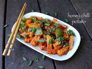Honey Chilli Potato [450ml Pack]