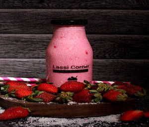 Strawberry Lassi  