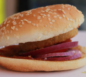 Jumbo Aloo Tikki Burger