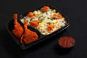 Chicken Fried Rice + Chicken Lollipop 2 Pcs