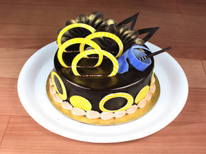 Chocolate Truffle Cake 500gm  ( eggless )