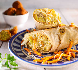 Veg Falafel Roll