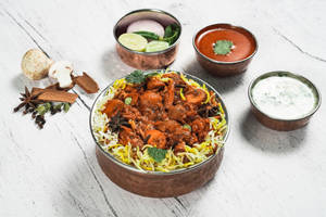 Mushroom Biryani [Family Pack]