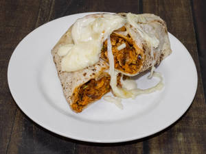 Cheese Chicken Rumali Shawarma