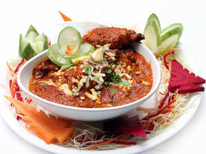 Dum Ka Chicken With Bone