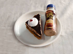 Coffee Milkshake + Chocolate Pastry