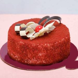 Red velvet garnishing cake-675 gms (with egg)