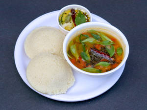 Idli Sambar (3 Pcs)
