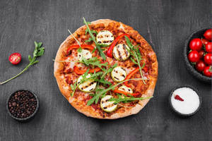 Mutton Kebab Pizza